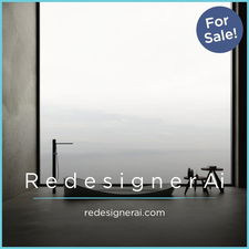 RedesignerAI.com - Creative brandable domain for sale
